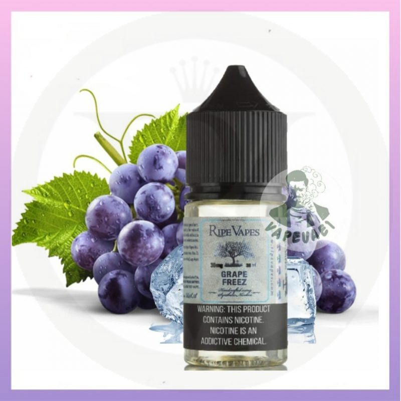 grape freez salt nic ripe vapes 30ml
