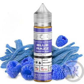 Blue Razz Sweet And Sour Glas Vapor