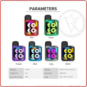 Uwell Caliburn KOKO PRIME Pod Kit