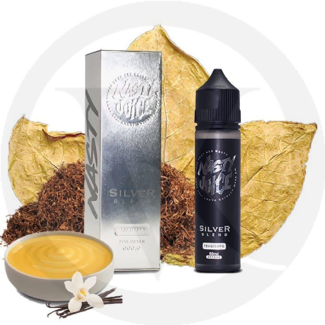 Silver Blend by Nasty Juice 60ml best online shop UAE Silver Blend by Nasty Juice