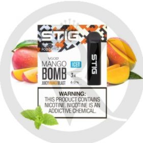 VGOD STIG DISPOSABLE ICED MANGO BOMB