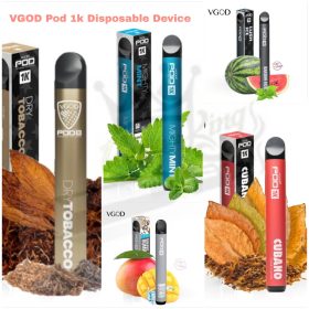Vgod Pod 1k Disposable Device 1000 Puffs