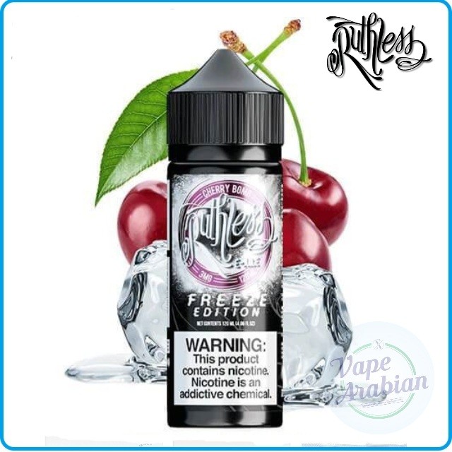 Ruthless Freeze Edition Cherry Bomb 120ml best online UAE Ruthless Freeze Edition Cherry Bomb