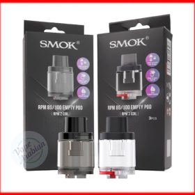 smok rpm 85 and rpm 100 empty pods