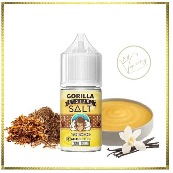 Gorilla Custard Salts 30ml- Tobacco