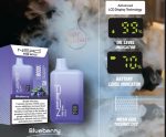 Nerd Fire Disposable Vape 8000 Puffs- Blueberry