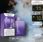 Nerd Fire Disposable Vape 8000 Puffs- Grape Ice