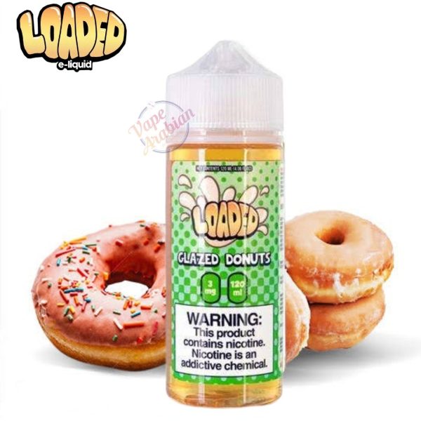 Loaded 120ml Vape Liquid- Glazed Donuts