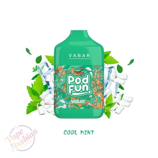 Vabar Pod Fun Disposable Vape-Cool Mint
