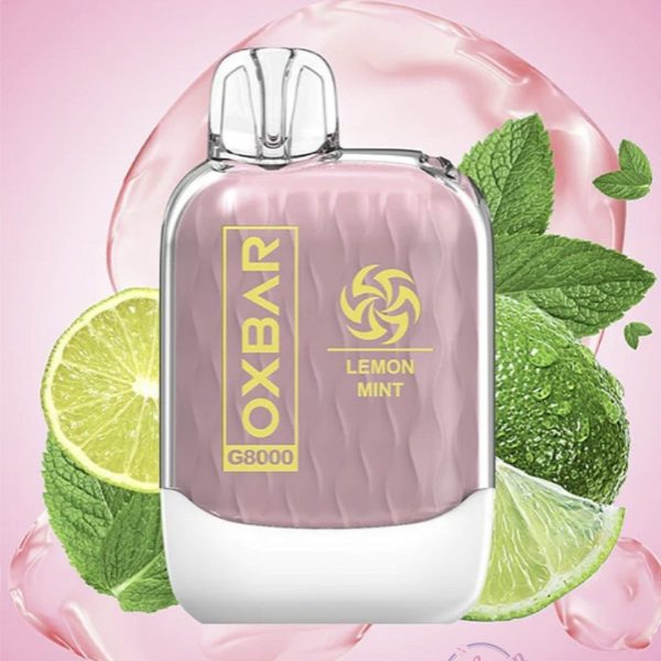 OXBAR G8000 Disposable Vape- Lemon Mint