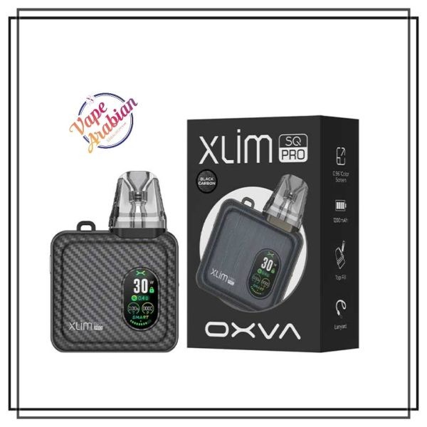 Oxva Xlim SQ Pro Pod Kit BLACK CARBON