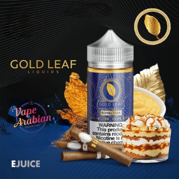 Gold Leaf 100ML E Liquid- Royal Oak