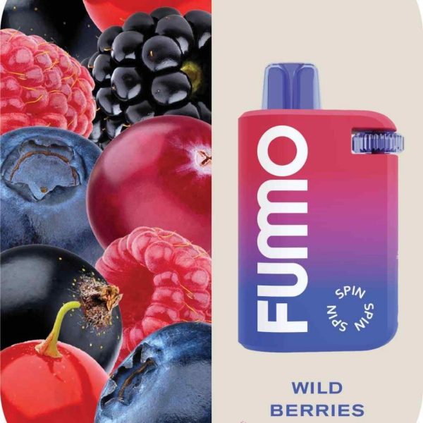 Fummo Spin 10000 Puffs- Wild Berries