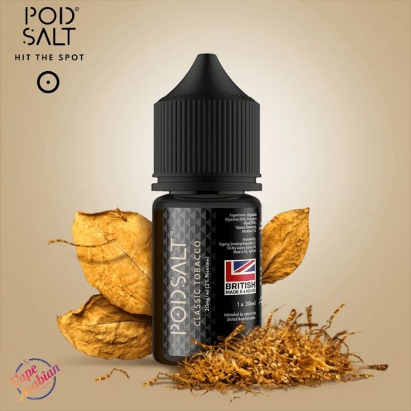 Pod Salt Tobacco Series Saltnic- Classic Tobacco