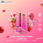 Hayati Pro Ultra 15000 Puffs- Straw cranberry cherry Cherry Ice
