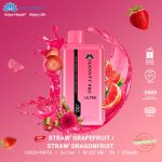 Hayati Pro Ultra 15000 Puffs- Straw Grapefruit straw Dragonfruit