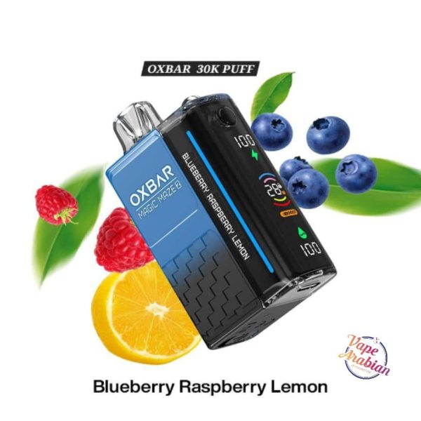 OXBAR 30K Magic Maze 2 Blueberry Raspberry Lemon