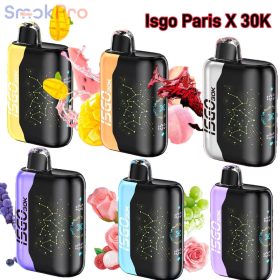 Isgo Paris X 30000 Puffs Disposable Vape