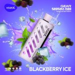 Vozol Gear Shisha 25000 Puffs Disposable Blackberry Ice