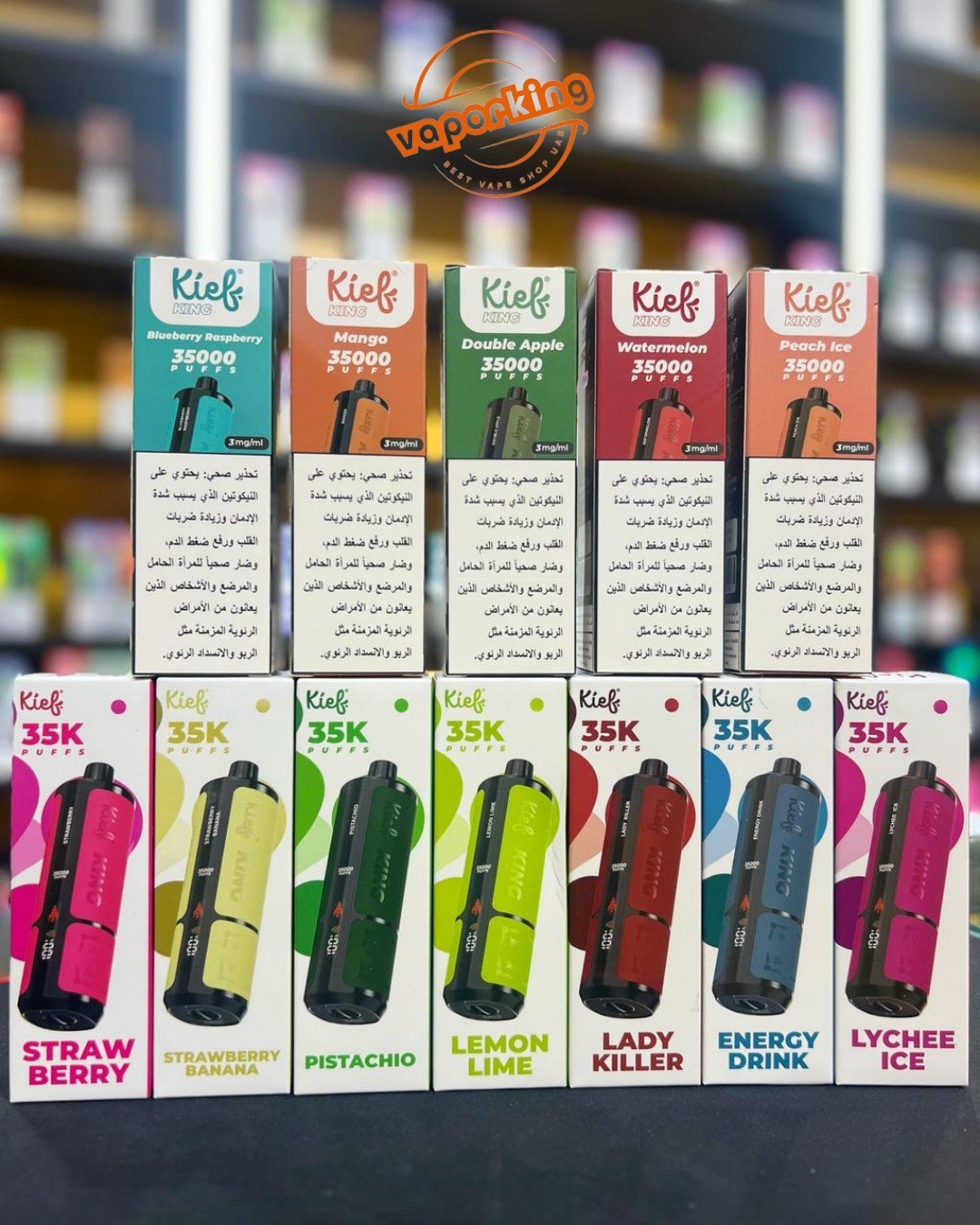 Kief King 35000 Puffs Disposable Vape In Online Shop Kief King 35000 Puffs Disposable