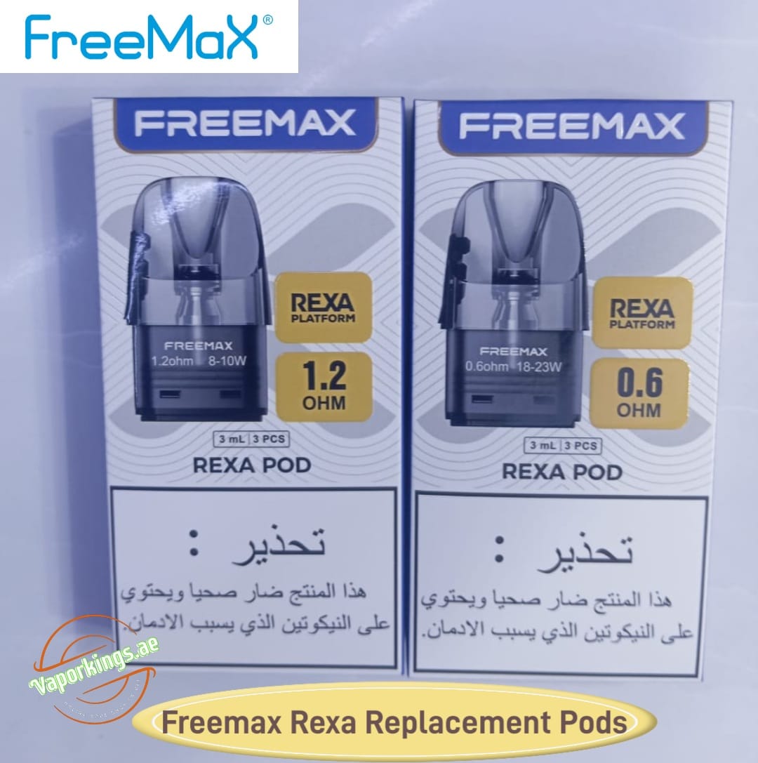 Freemax-Rexa-Replacement-Pods-3ml.jpg Freemax Rexa Replacement Pods 3ml In UAE - Image 1