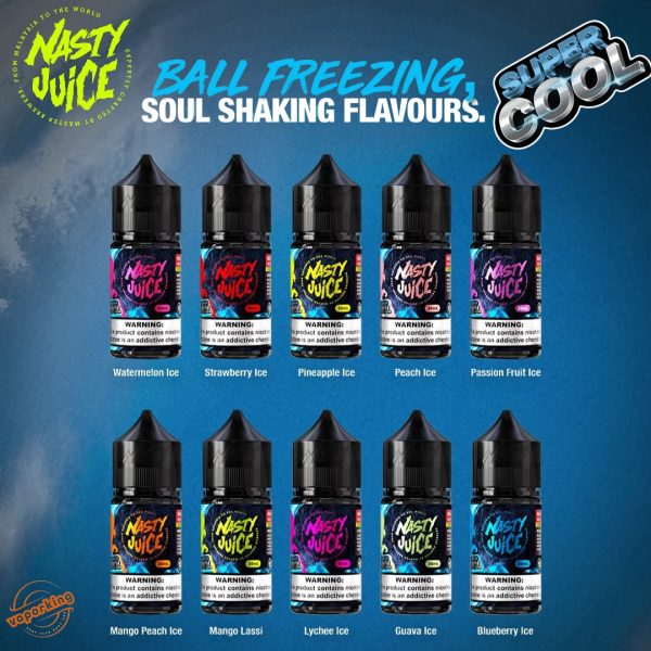 Nasty Super Cool 30ml Salt Nic