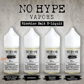 No Hype Vapors Saltnic 30ml