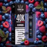 Al Fakher Mega Max 40000 Puffs- Blueberry Raspberry