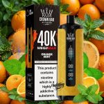 Al Fakher Mega Max 40000 Puffs- Orange Mint