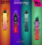 Ghost Pro 3500 Puffs Disposable Vape By Vapes Bar 20mg In UAE