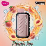Vozol Gear 50000 Puffs Disposable- Peach Ice