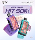 ZGAR Sorna 50000 Puffs Disposable Vape 18mg In DUBAI, UAE