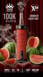 Sultan Shisha 100k Disposable Vape Dubai - Image 2